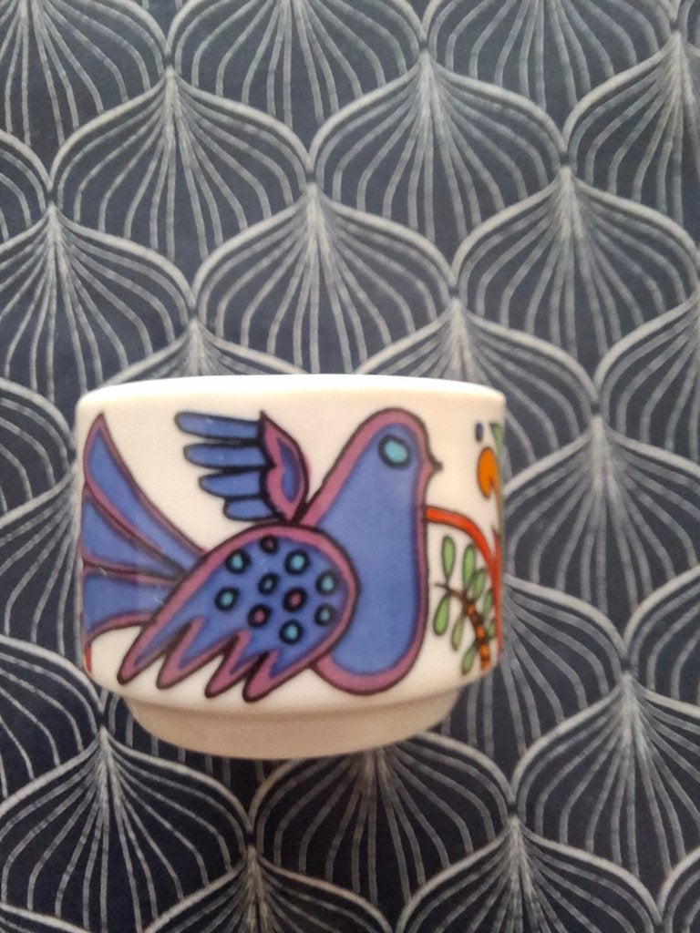 Villeroy & Boch Acapulco eierdopje (bl stempel, perf staat), Antiek en Kunst, Ophalen of Verzenden