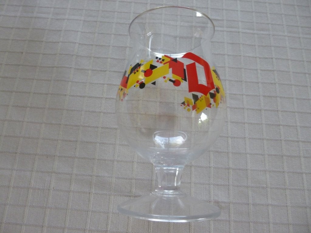 duvel glas plastiek, Verzamelen, Biermerken, Ophalen of Verzenden, Gebruikt, Duvel