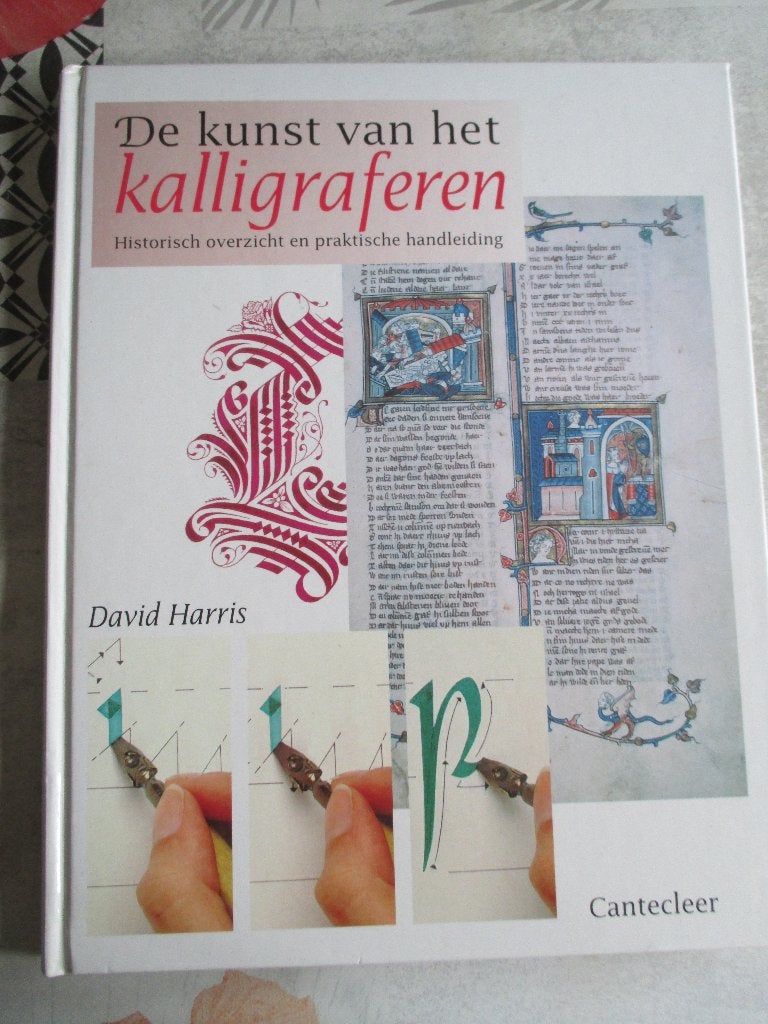 boek kalligrafie - de kunst van het kalligraferen, Livres, Loisirs & Temps libre, Enlèvement ou Envoi, Comme neuf, Dessin et Peinture