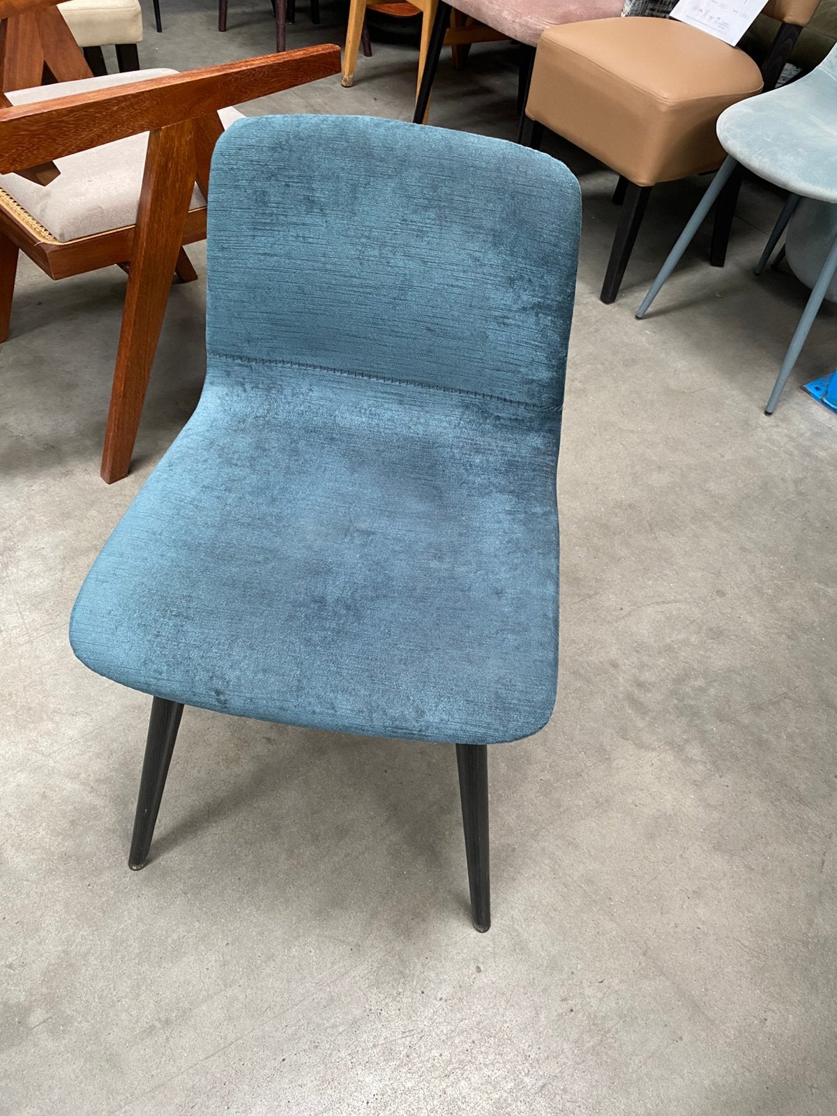 Horecastoel Patrick Aqua (41 stuks), Maison & Meubles, Chaises, Enlèvement ou Envoi, Bleu, Tissus, Cinq, Six Chaises ou plus