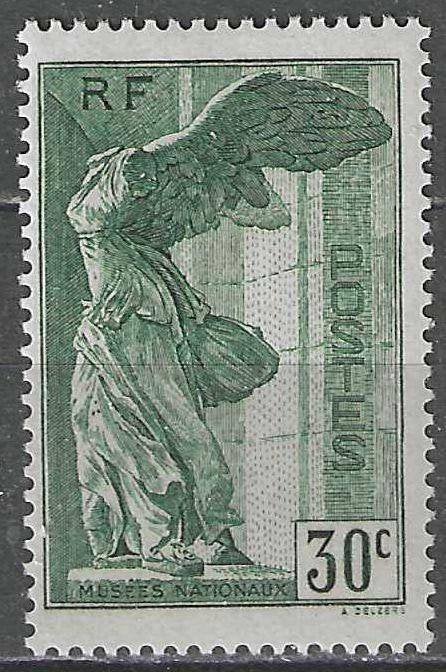 France 1937 - Yvert 354 - Statue de la Liberté - 30 s. (PF), Envoi, Non oblitéré