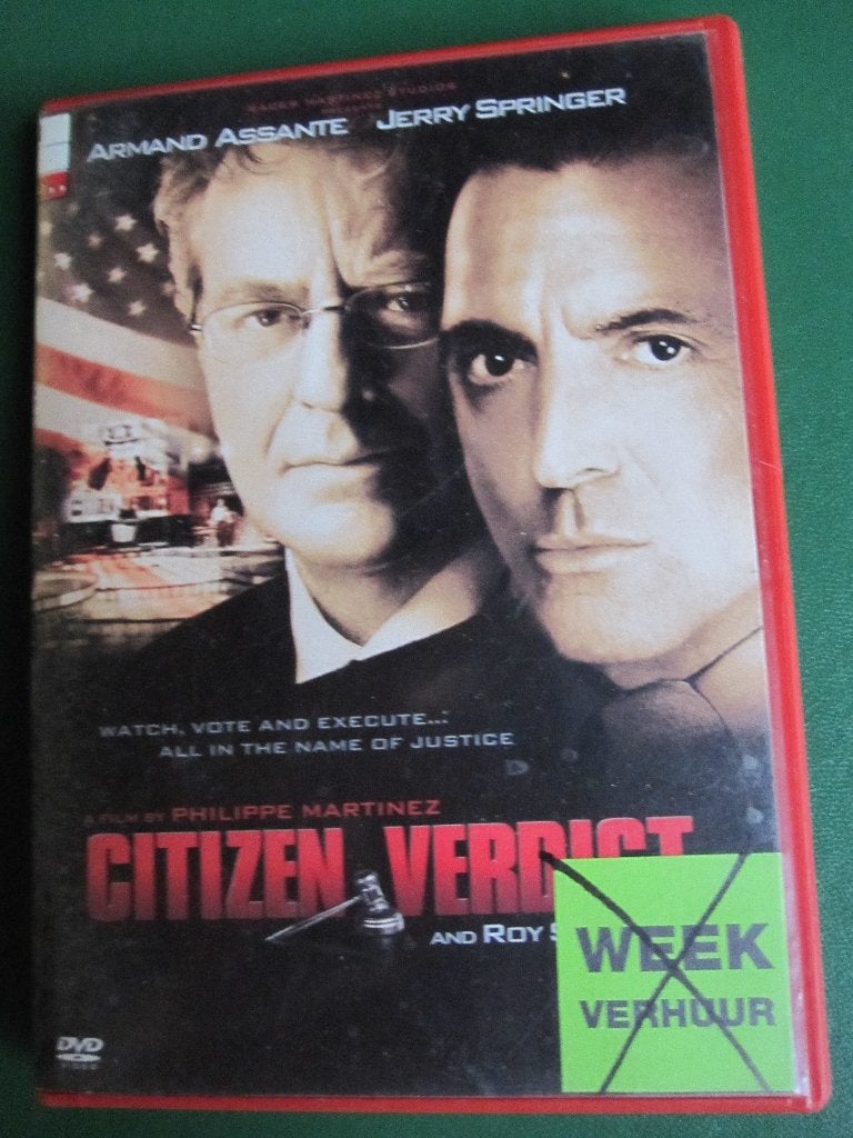 Citizen Verdict (2004), Cd's en Dvd's, Engels, Nederlands, Actiethriller, Ophalen of Verzenden