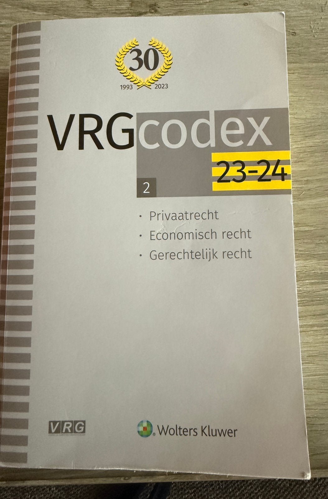 VRG Codex 23-24 deel 2, Enlèvement, Utilisé, Enseignement supérieur professionnel