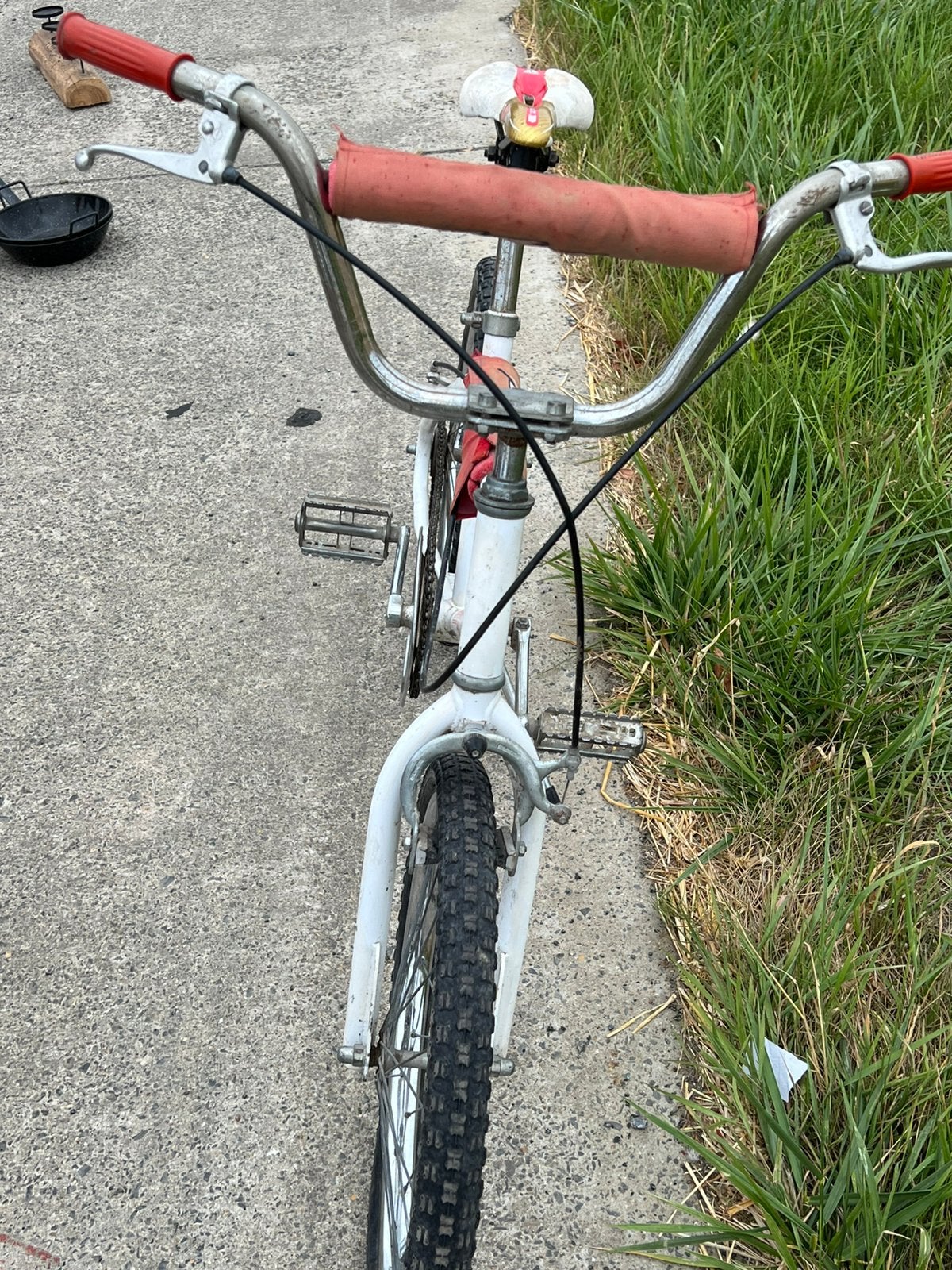 Kinder fiets, Ophalen
