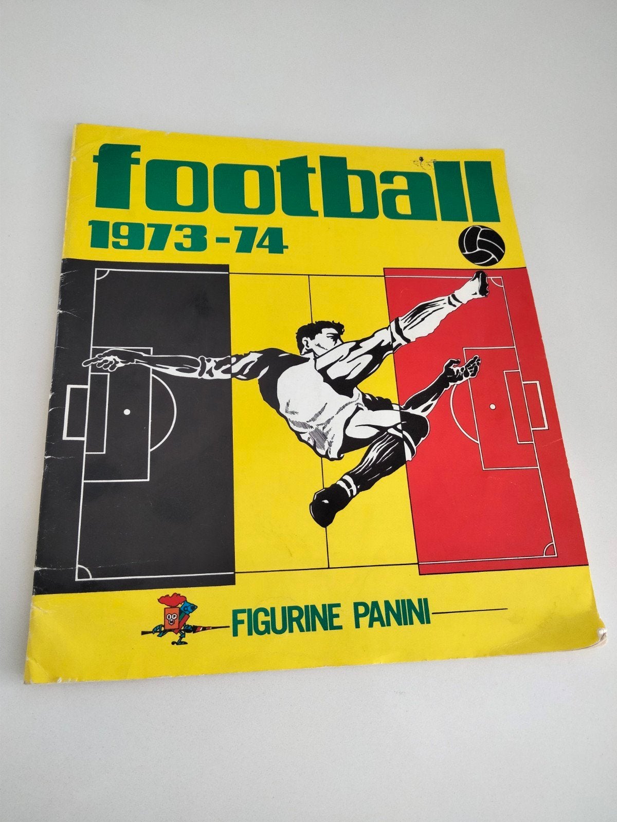 Vintage Panini football voetbal sticker boek 73-74, Verzamelen, Ophalen of Verzenden