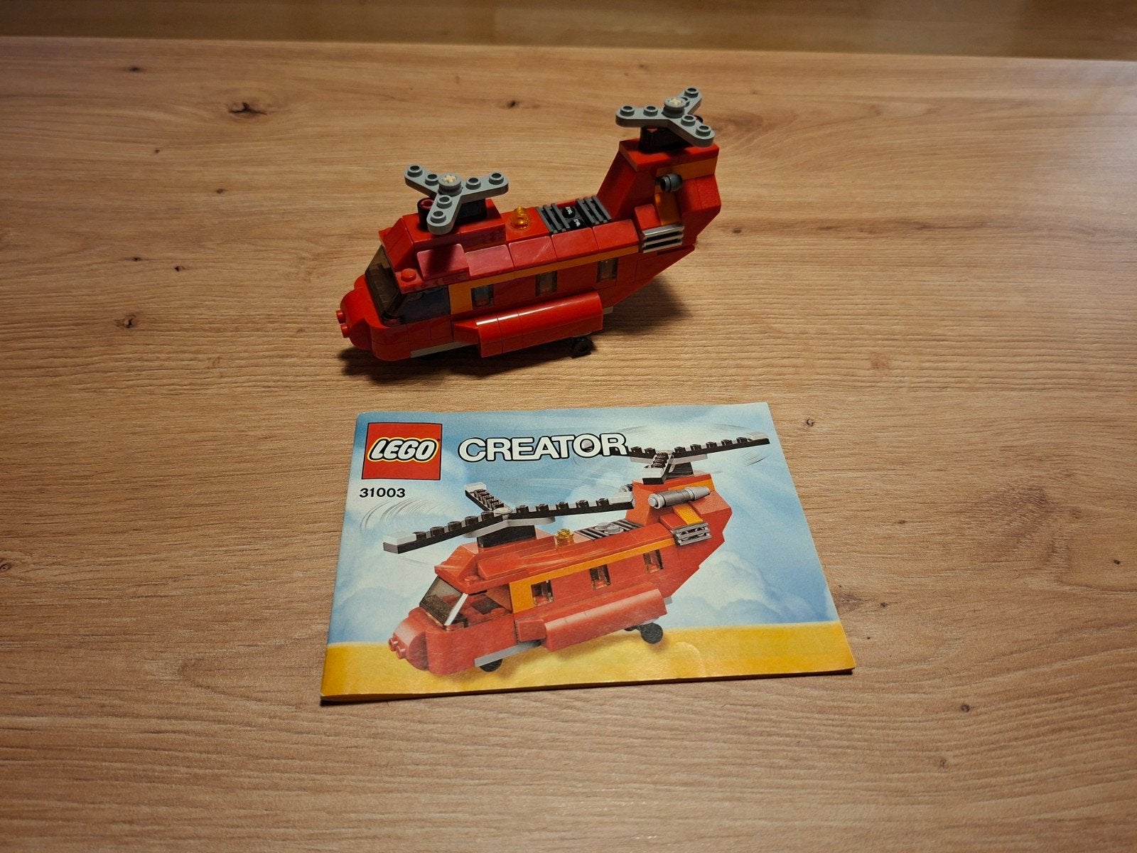 Lego 31003 Helikopter, Gebruikt, Lego, Ophalen of Verzenden, Creator