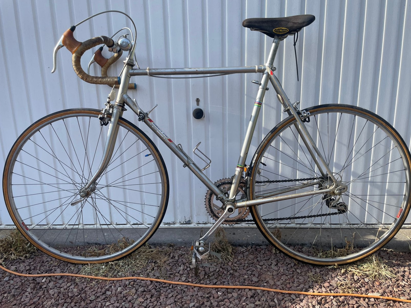 Leuke vintage coursfiets, Fietsen en Brommers, Fietsen | Racefietsen, 28 inch, Gebruikt, Heren, 61 tot 65 cm