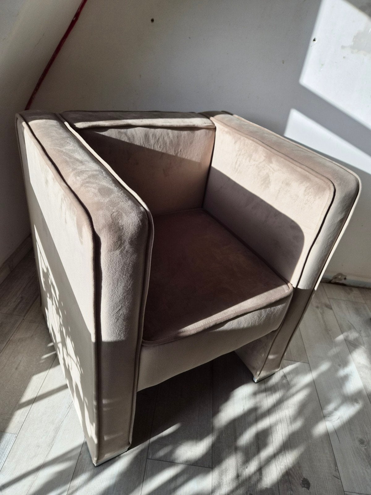 Design 'Kubus' zetel / stoel, Enlèvement, Tissus