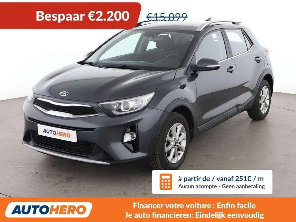 Kia Stonic 1.0 TGDI Spirit (bj 2020), Auto's, Kia, Voorwielaandrijving, Stof, Gebruikt, 120 pk