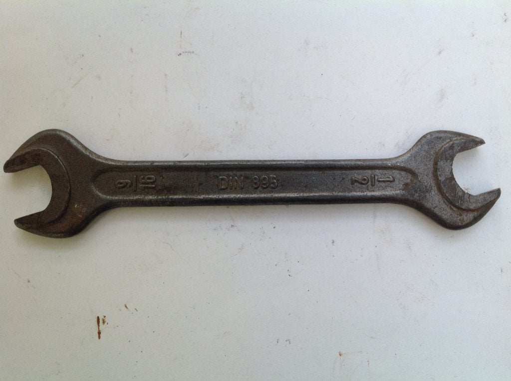 Steeksleutel Vintage zeldzame "STUBAI" 9/16" x 1/2" Din 895, Antiquités & Art, Antiquités | Outils & Instruments, Envoi