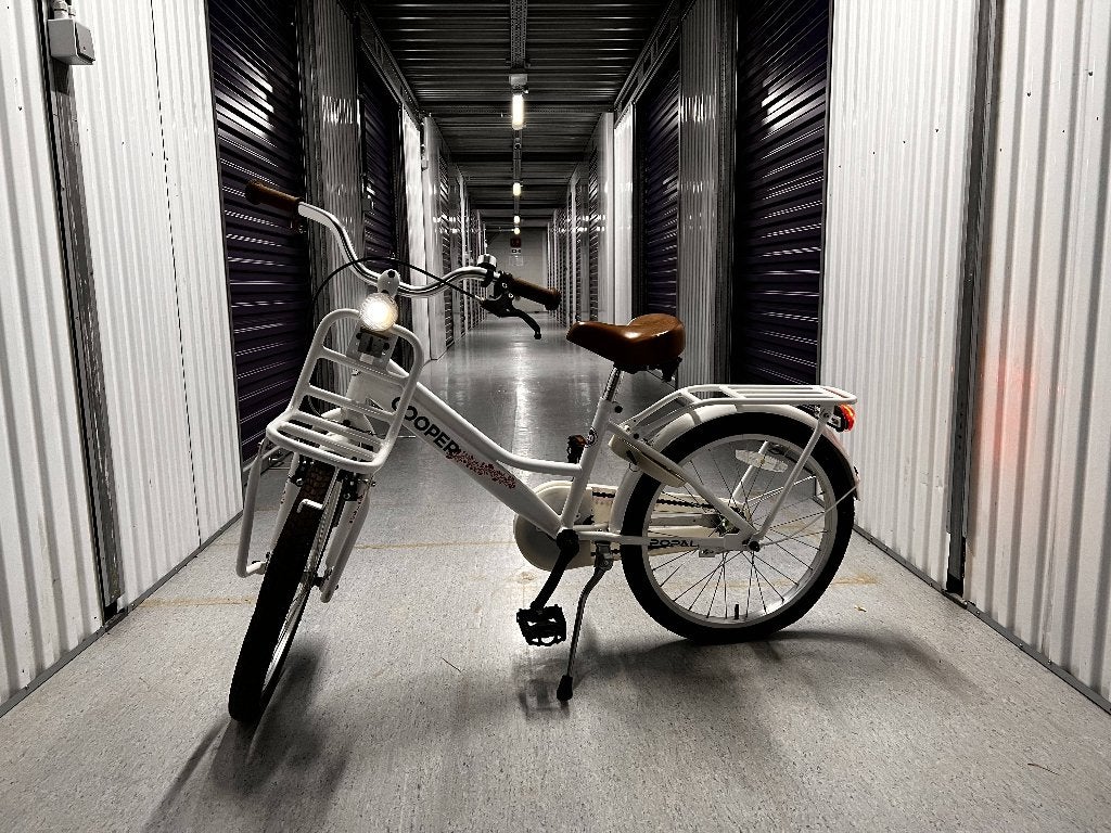 Fiets meisjes, Frein à rétropédalage, Enlèvement, Utilisé, Frein à main