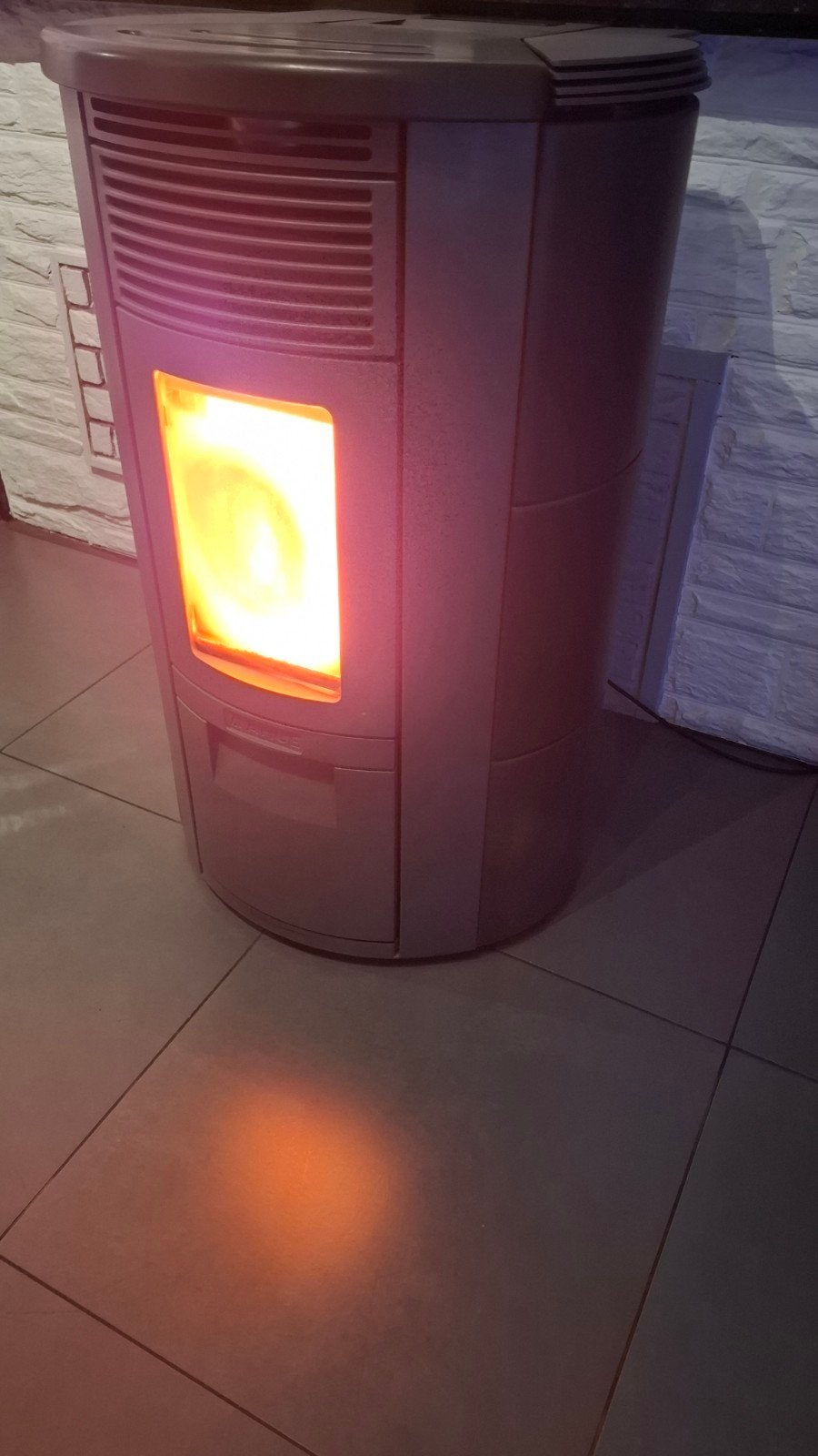 Pelletkachel 13Kw, Maison & Meubles, Enlèvement, Utilisé, Autoportant, Poêle à granulés