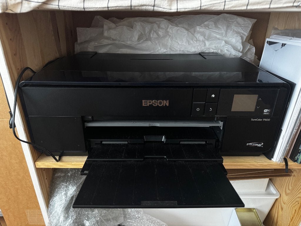 Imprimante Epson Sure Color P600, TV, Hi-fi & Vidéo, Photo | Papier photo, Comme neuf, Epson, Papier photo jet d'encre, A3+, Enlèvement