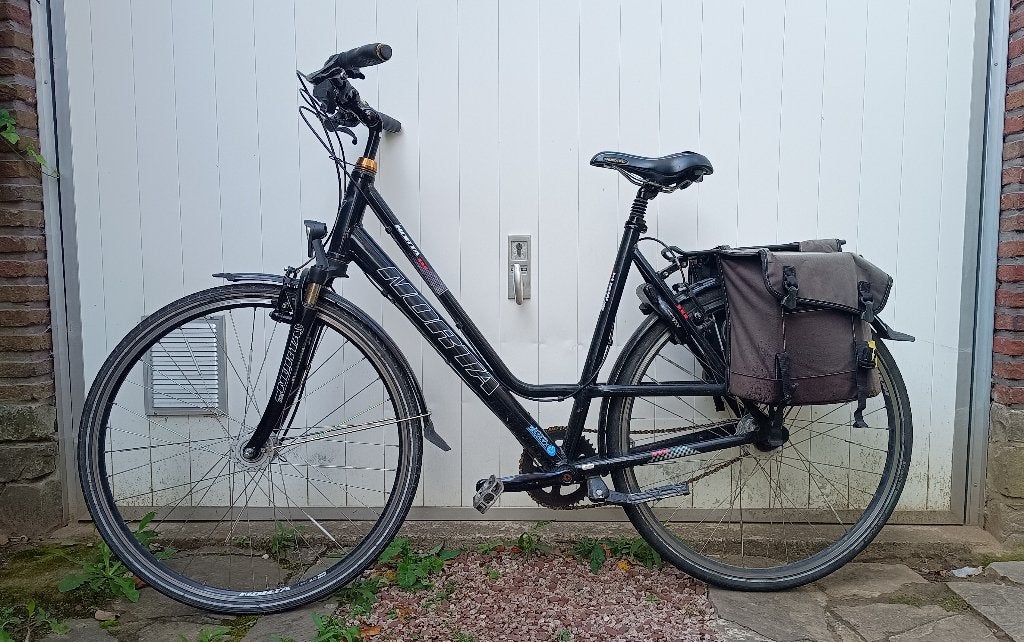 Norta damesfiets met lage instap, Fietsen en Brommers, Velgrem, Versnellingen, Ophalen, Overige merken
