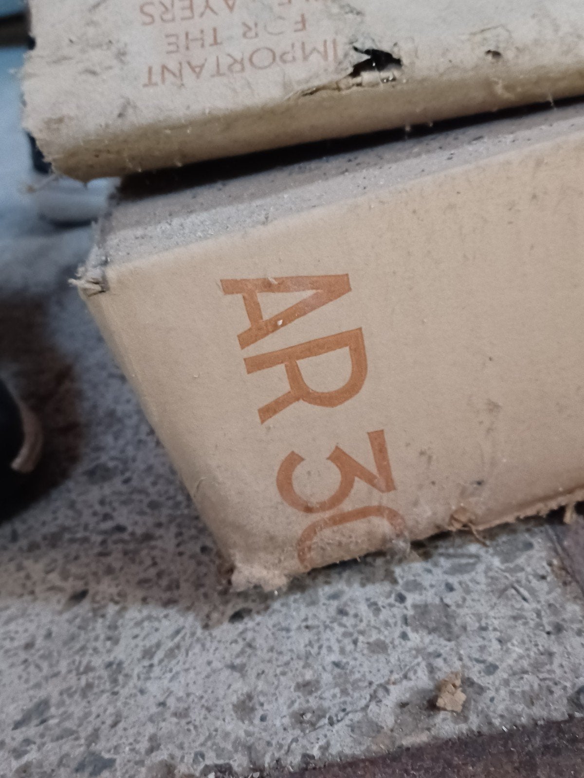 Grès d'artois AR 30, Enlèvement