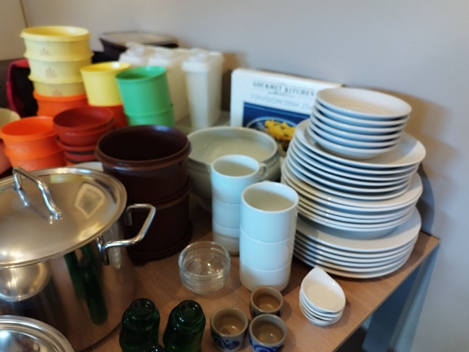 keuken benodigdheden, Ophalen