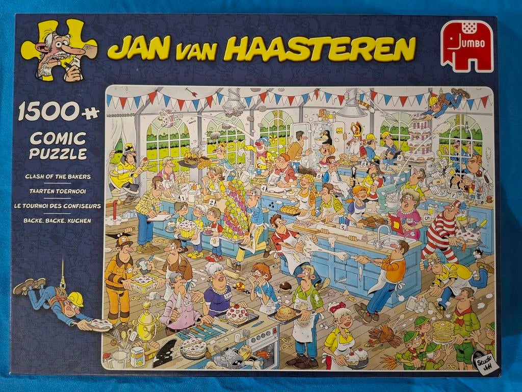 Puzzel JVH: Taarten tornooi 1.500 stuks, Enlèvement