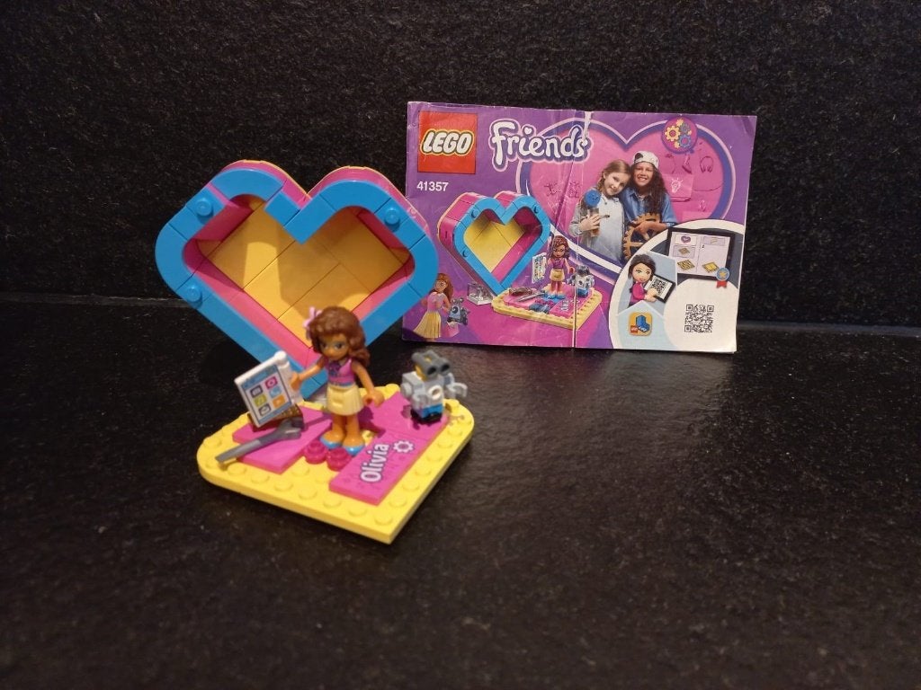 LEGO Friends 41357 – La boîte cœur d'Olivia, Lego, Friends, Ophalen of Verzenden, Complete set