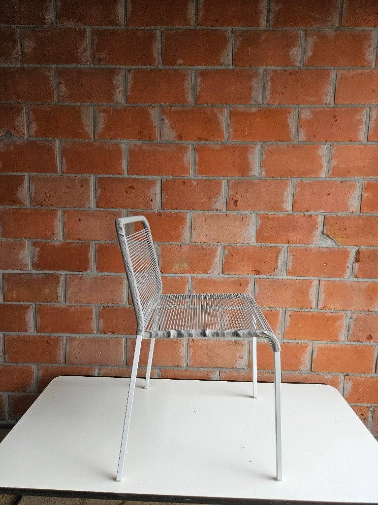 chaise d'extérieur design, Maison & Meubles, Neuf, Enlèvement, Blanc, Une
