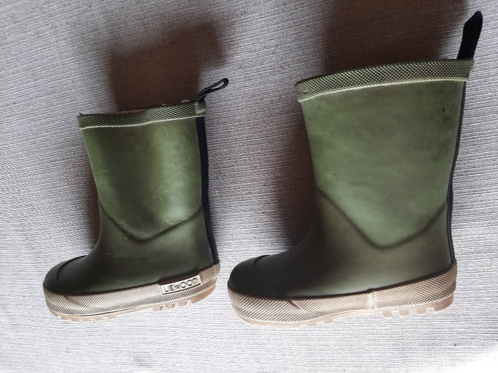 Regenlaarsjes voor kinderen, merk "Liewood", maat 22, kaki, Ophalen, Gebruikt, Laarzen, Liewood