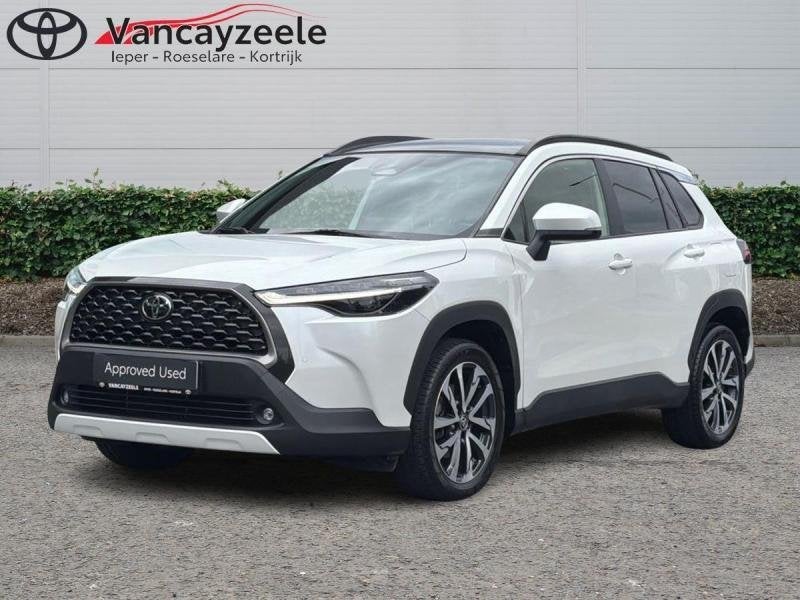 Toyota Corolla Cross Style+cam+gps+sens V+A, Autos, Toyota, Achat, Noir, 5 portes, Automatique
