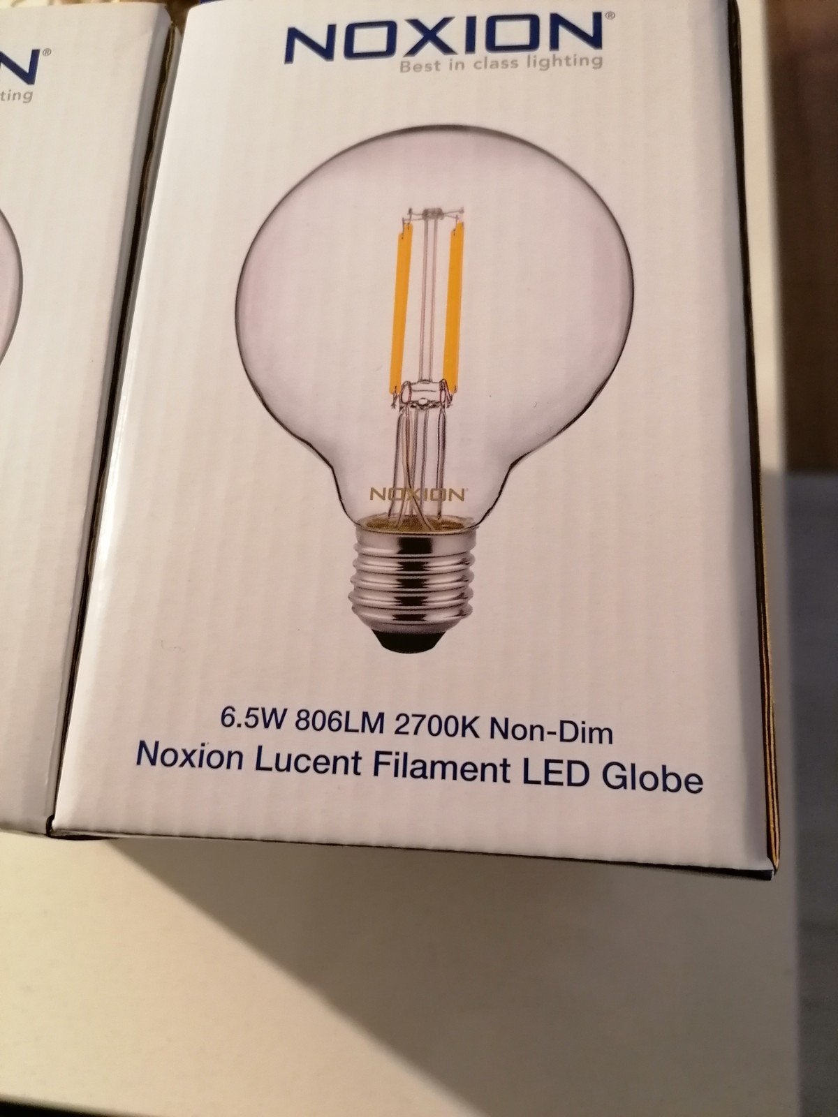 Globe led filament, Ophalen