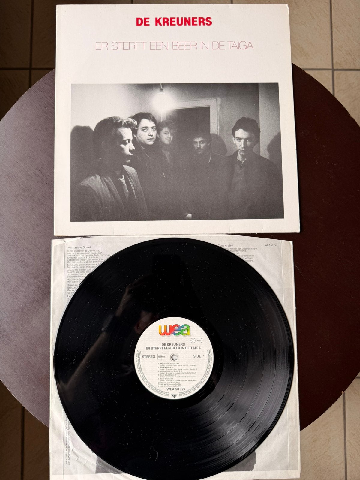 De Kreuners – Er Sterft Een Beer In De Taiga | Vinyl LP 1982, Cd's en Dvd's, Ophalen, Zo goed als nieuw, Rock