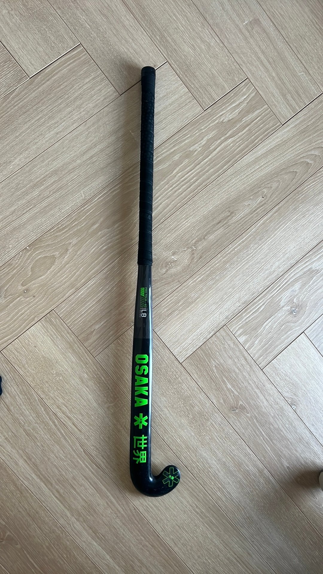 Osaka Field Hockey Stick Pro Tour 40 - Low Bow -Iconic Black, Ophalen of Verzenden, Gebruikt, Stick
