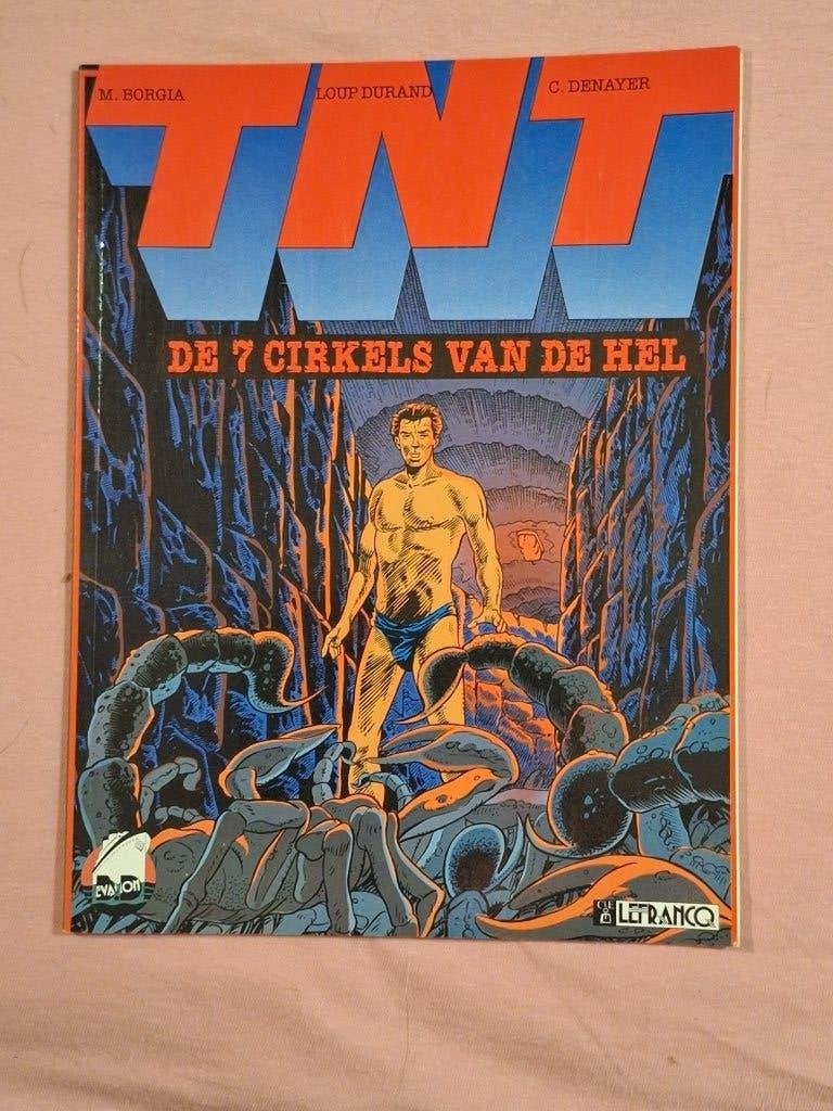 TNT 2: de 7 cirkels van de hel, Eén stripboek, Ophalen of Verzenden, Zo goed als nieuw