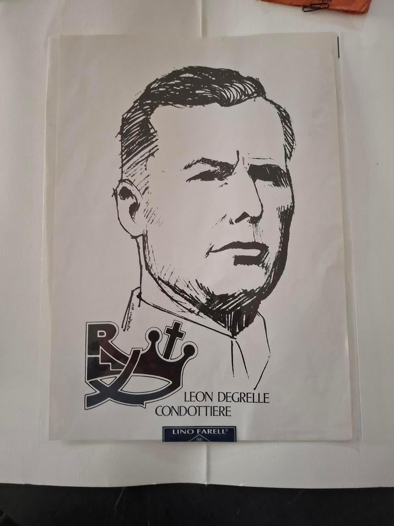 Litho Leon Degrelle, Ophalen