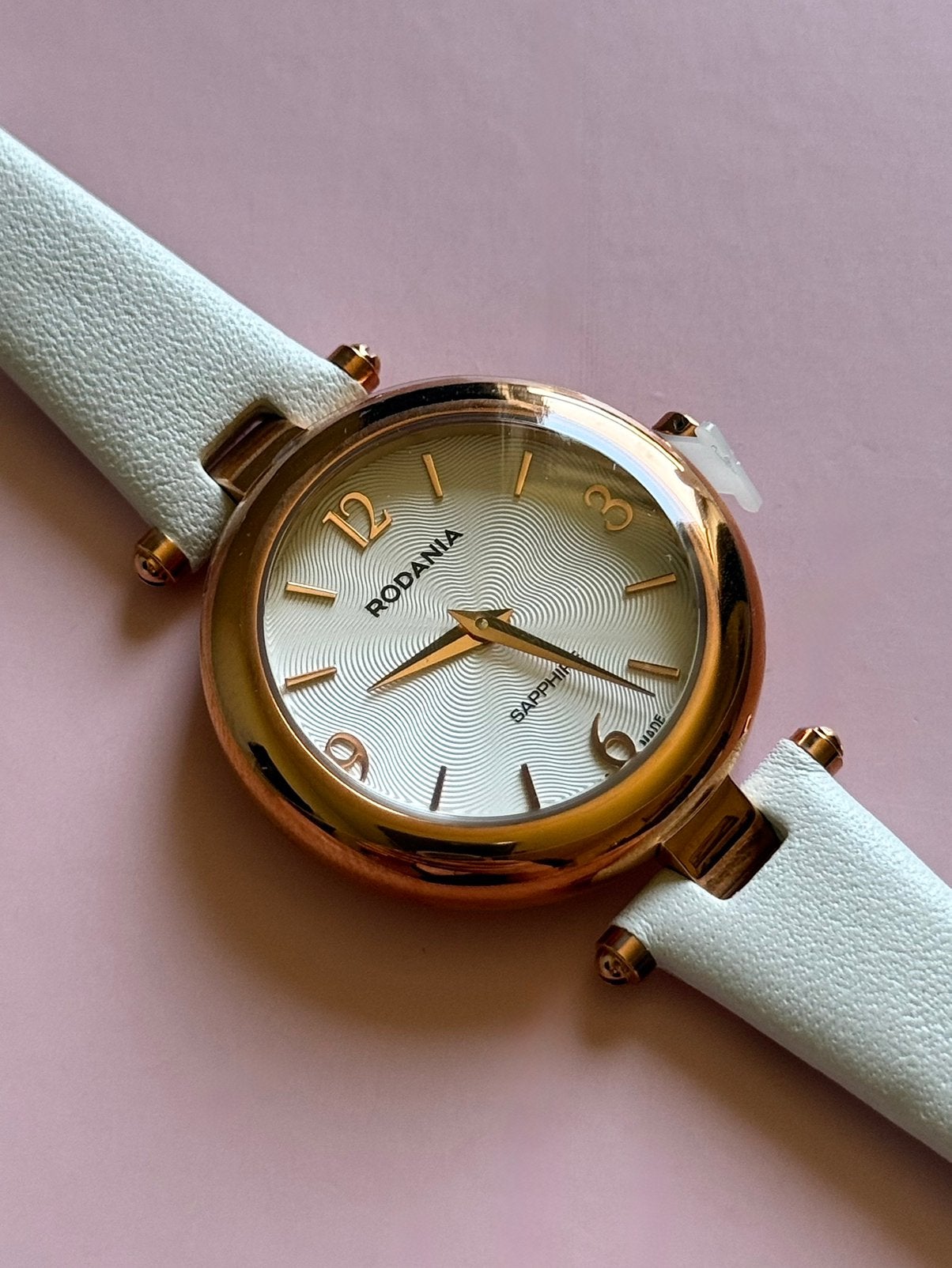 Belle montre classique Rodania pour femme (Modèle : 2512534), Enlèvement ou Envoi, Acier, Montre-bracelet