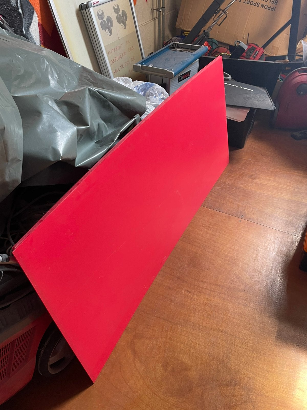 Plexiglas, Ophalen, Nieuw