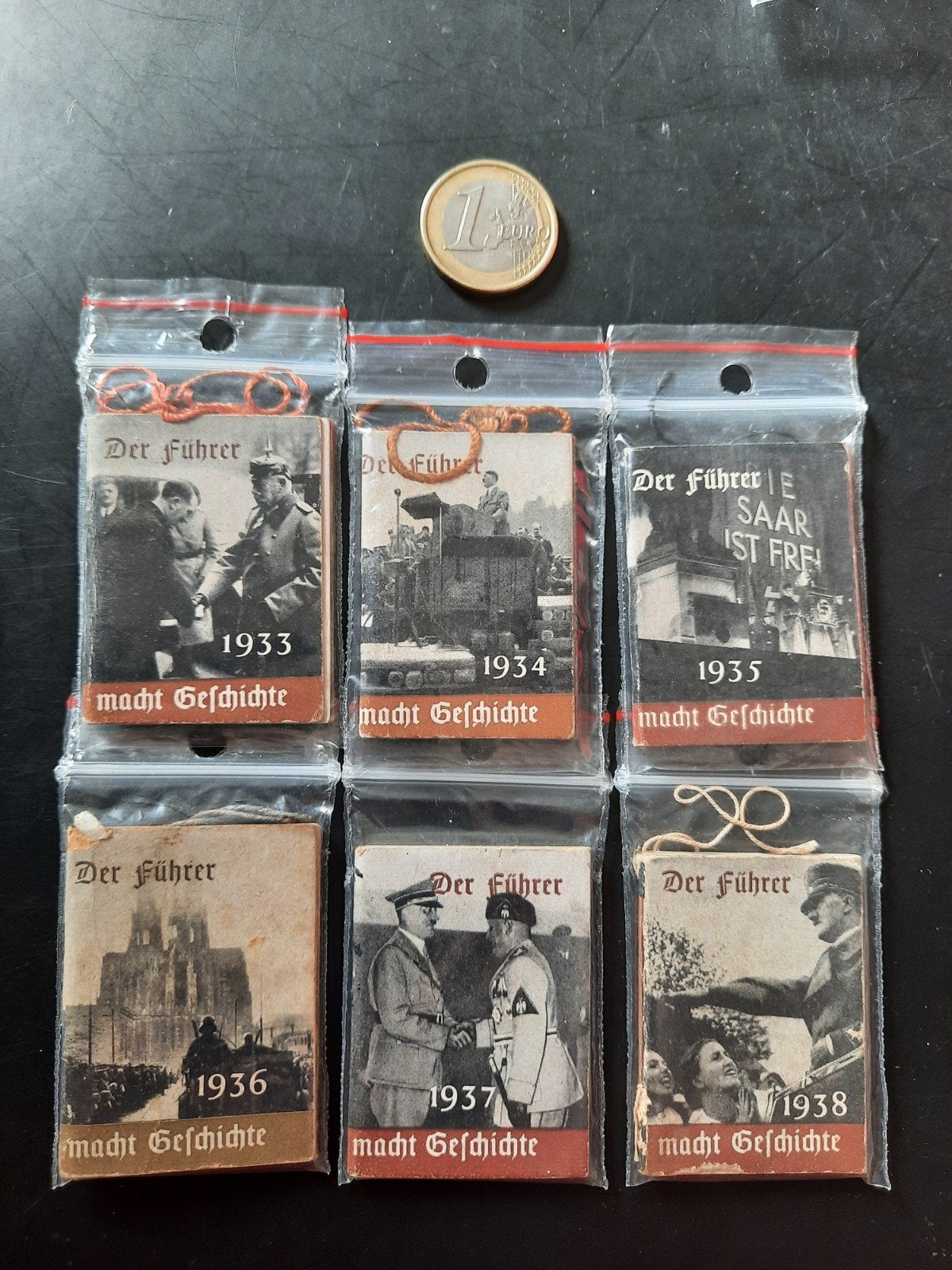 six livrets miniatures de propagande, Collections, Enlèvement ou Envoi