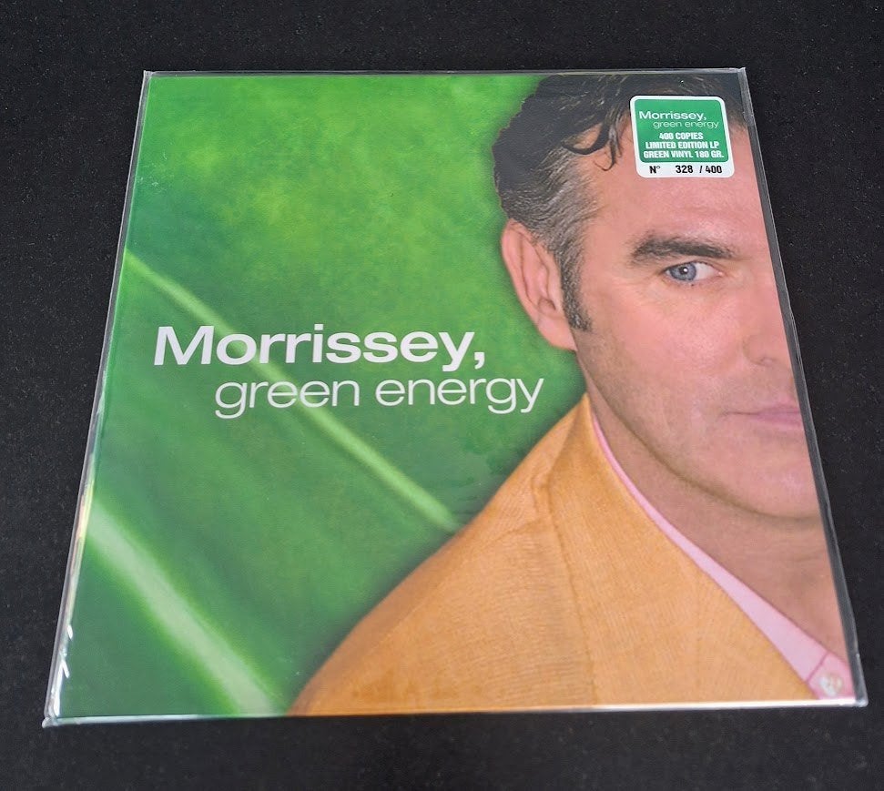 LP Morrissey - GREEN ENERGY (Live album Dublin Castle 2004), Ophalen, LP, Zo goed als nieuw, 12 inch