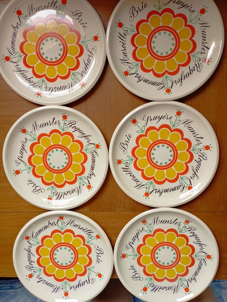 6 assiettes pour 5 euros, Enlèvement, Comme neuf, Autres styles, Assiettes(s)