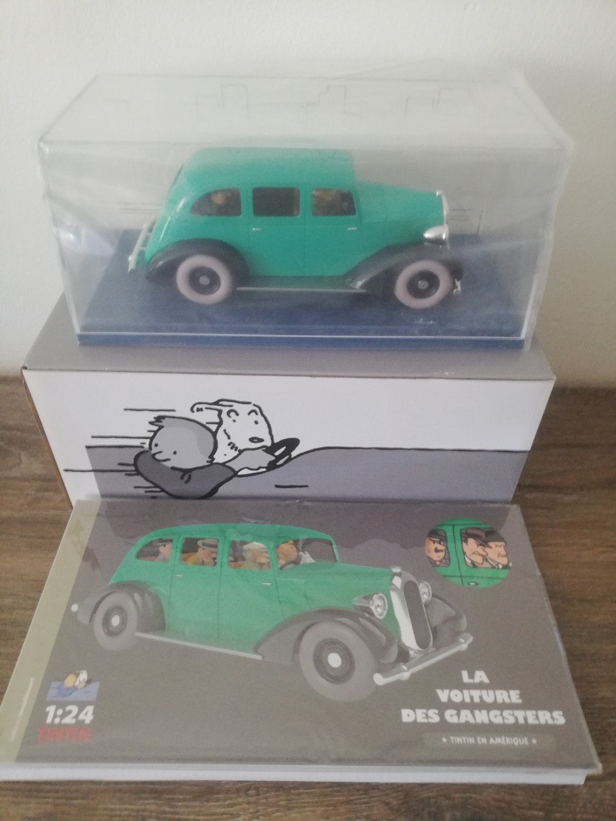 Voiture Tintin 1/24 version Moulinsart, Enlèvement ou Envoi, Tintin
