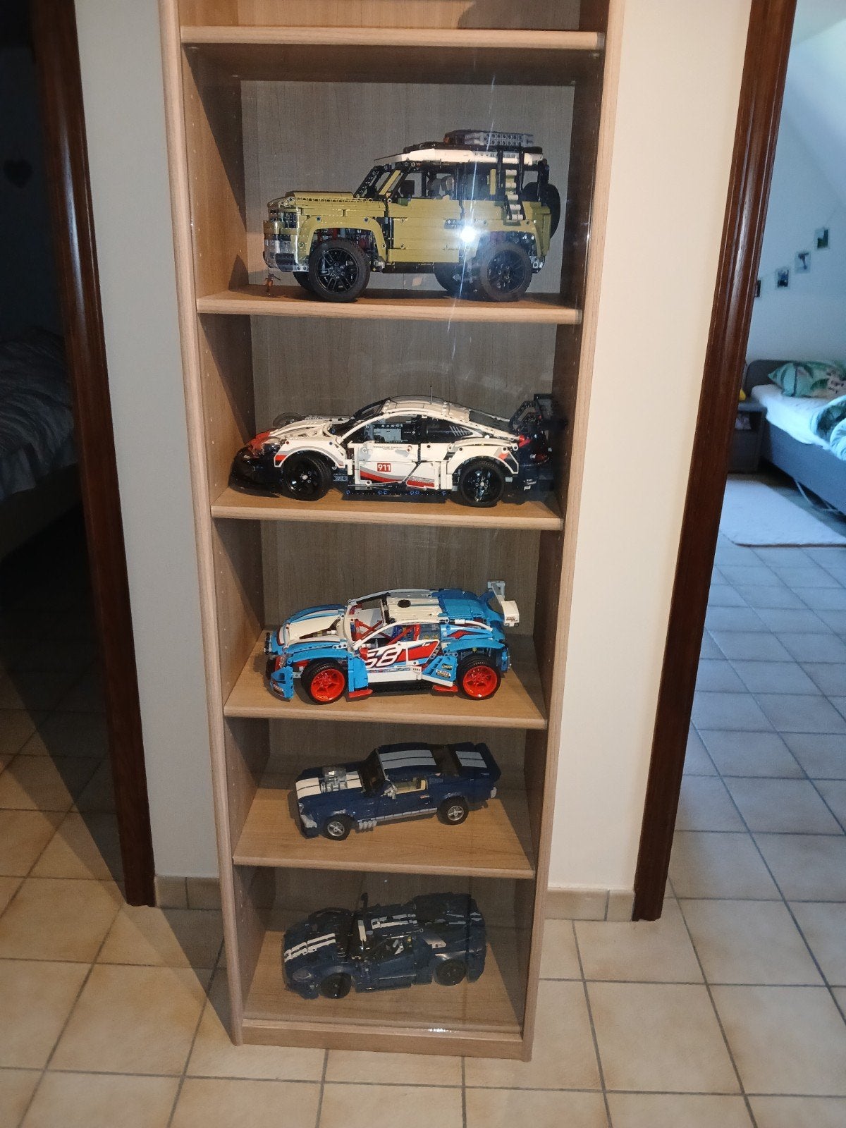 Lego technics cars, Enlèvement