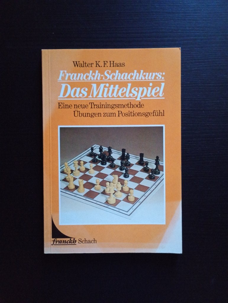schach Das mittelspiel, Hobby en Vrije tijd, Ophalen of Verzenden, Minder dan 500 stukjes, Zo goed als nieuw, Schaken