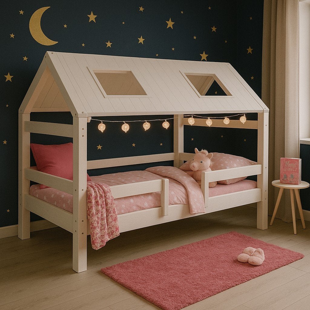 Hoogslaper stapelbed bed huisje kinderbed boomhut in nieuwe, Ophalen, Stapelbed