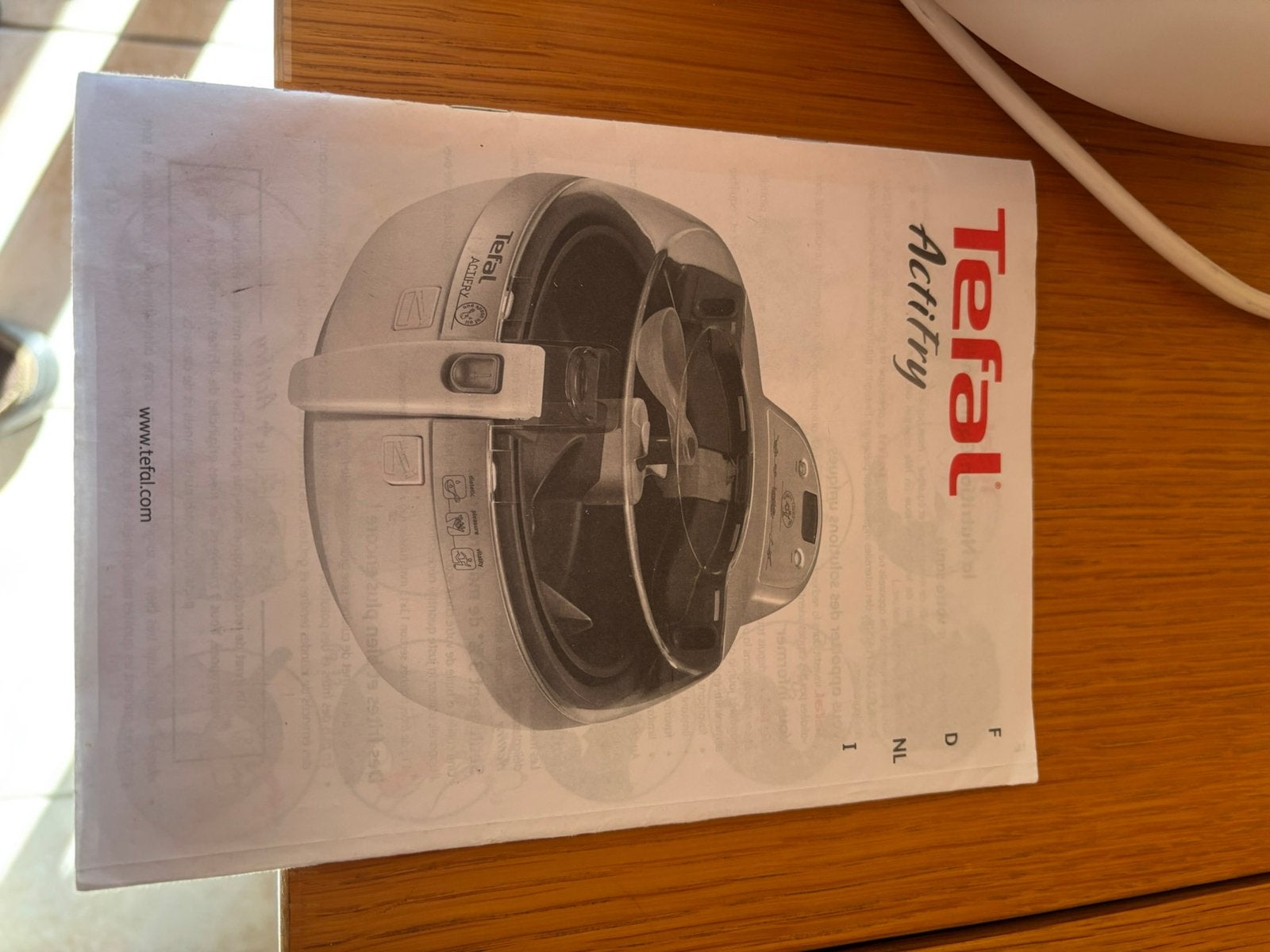 Tefal actifry, Ophalen, Zo goed als nieuw