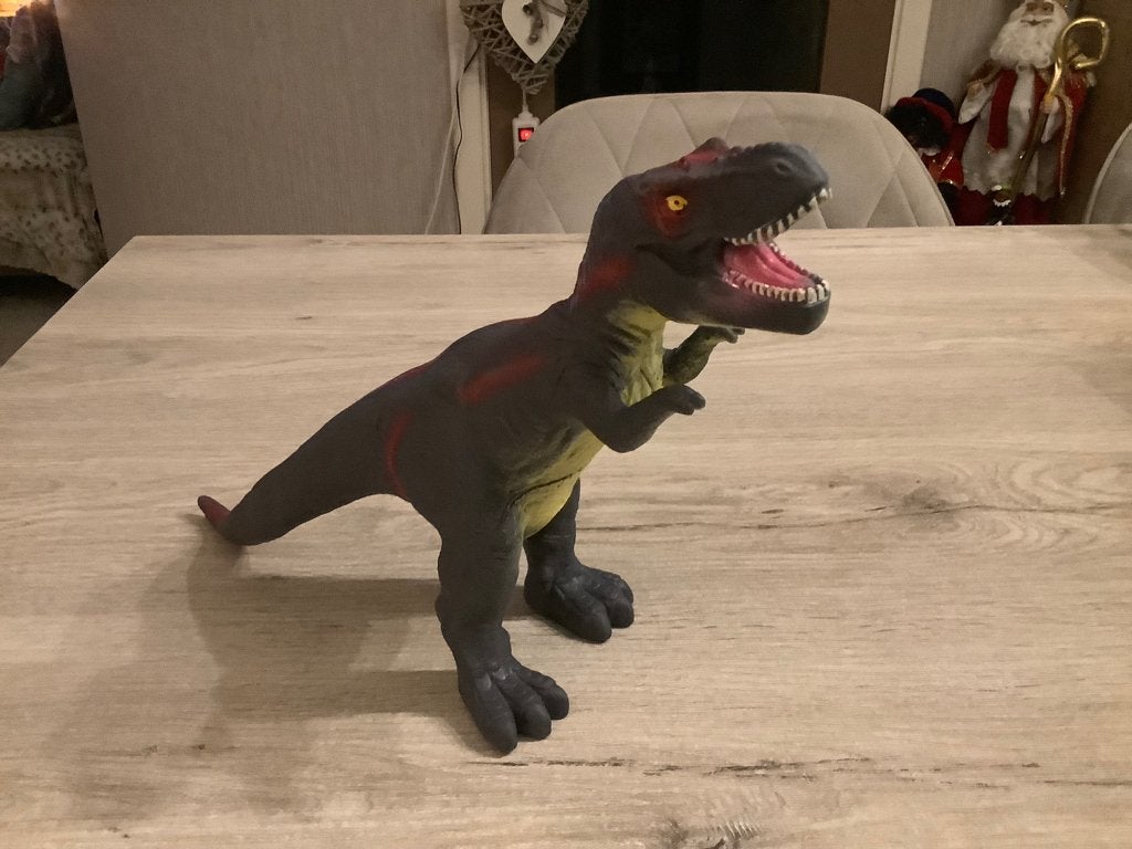Jouet avec personnage de dinosaure (23x32 cm), Enlèvement ou Envoi, Comme neuf