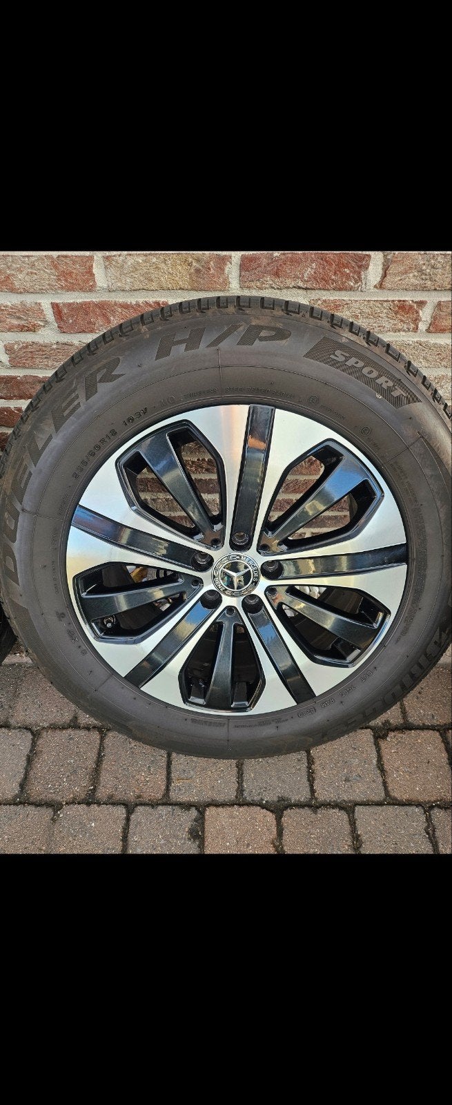 Mercedes GLC 18Inch velgenset met Bridgestone banden, Pneus été, Enlèvement, 235 mm, Véhicule tout-terrain
