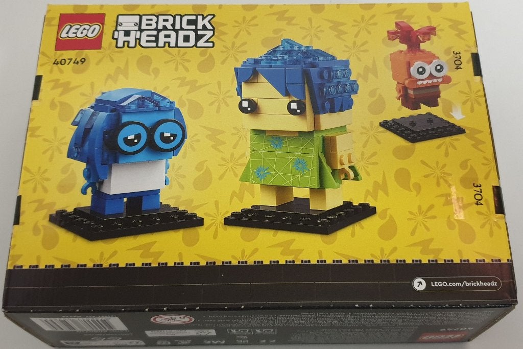 LEGO 40749 Plezier, Verdriet en Onzekerheid - NIEUW & SEALED, BrickHeadz, Lego, Nieuw, Ophalen of Verzenden
