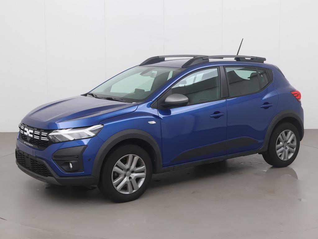 Dacia Sandero Stepway 1.0 tce stepway expression 91, Auto's, Cruise Control, Blauw, 127 g/km, Bedrijf