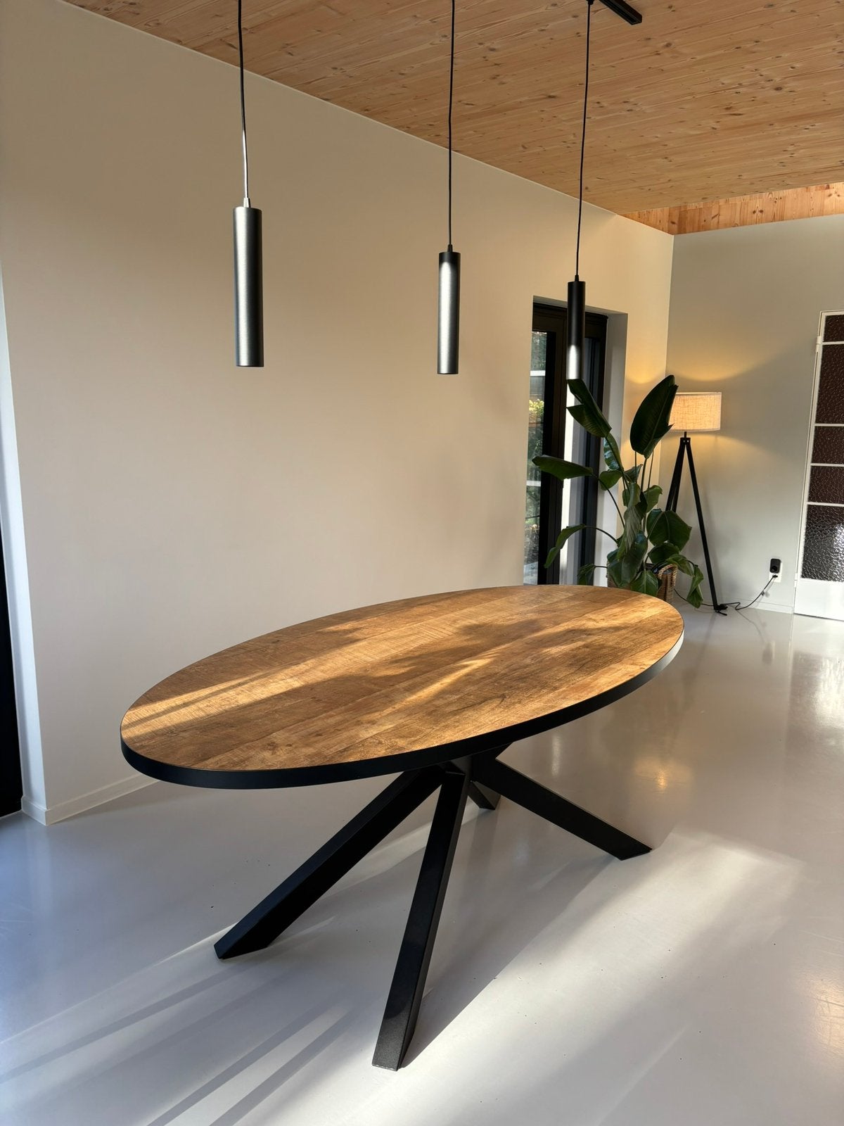 Eetkamertafel, Huis en Inrichting, Ophalen, Zo goed als nieuw