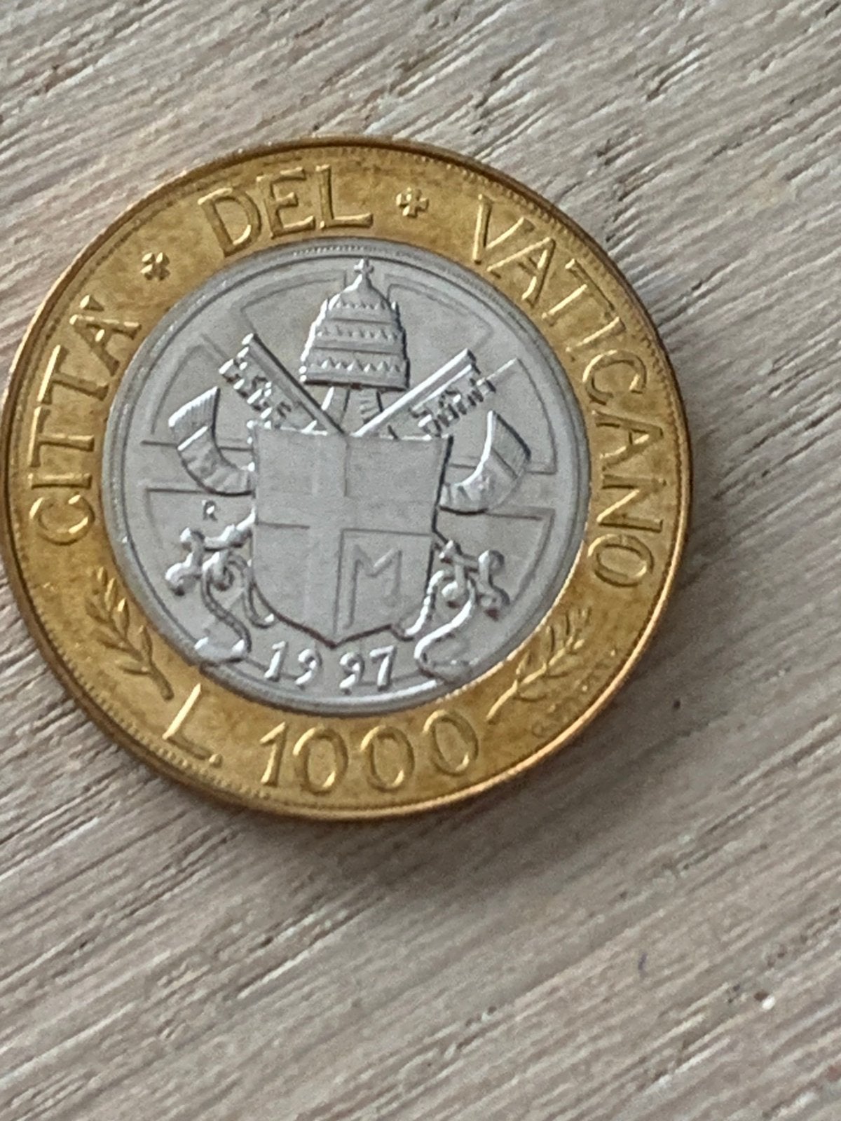 munt van Vaticaan, Enlèvement ou Envoi, Monnaie en vrac