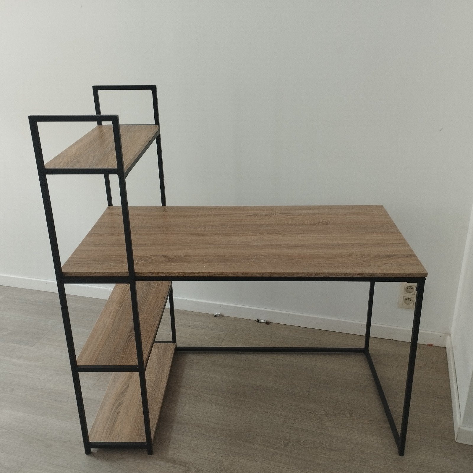 Bureau comme neuf design industriel, Maison & Meubles, Industriel, Enlèvement