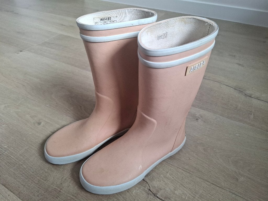 AIGLE kinder botjes, Ophalen, Gebruikt, Meisje, Aigle