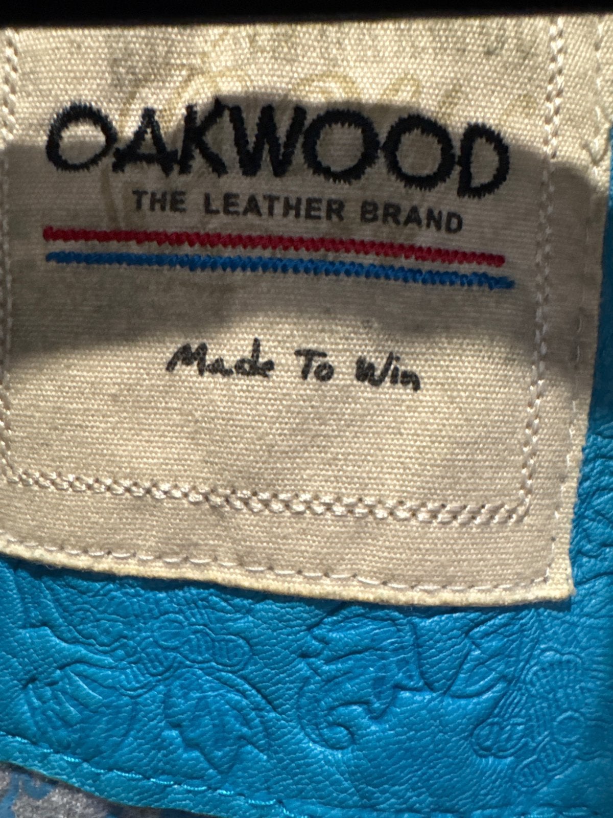 Mooie leren jas van het bekend merk Oakwood., Kleding | Dames, Ophalen of Verzenden, Zo goed als nieuw