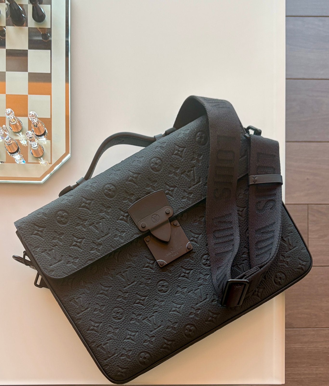 Louis Vuitton BriefCase S-Lock Cuir Taurillon, Bijoux, Sacs & Beauté, Cuir, 30 à 40 cm, Comme neuf, Enlèvement